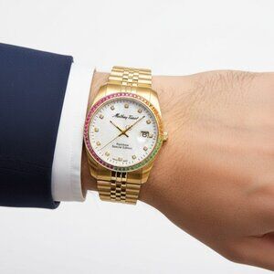 NWT Mathey-Tissot Fashion Unisex Quartz Steel Authentic Watch